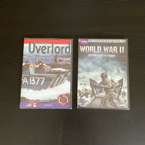 UNOPENED still in plastic wrap. Brand new. World War II movies - Picture 1 of 3